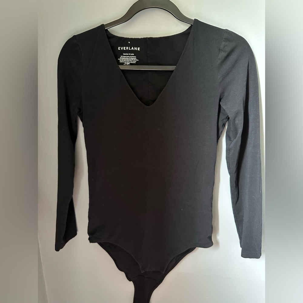 Everlane long sleeve bodysuit